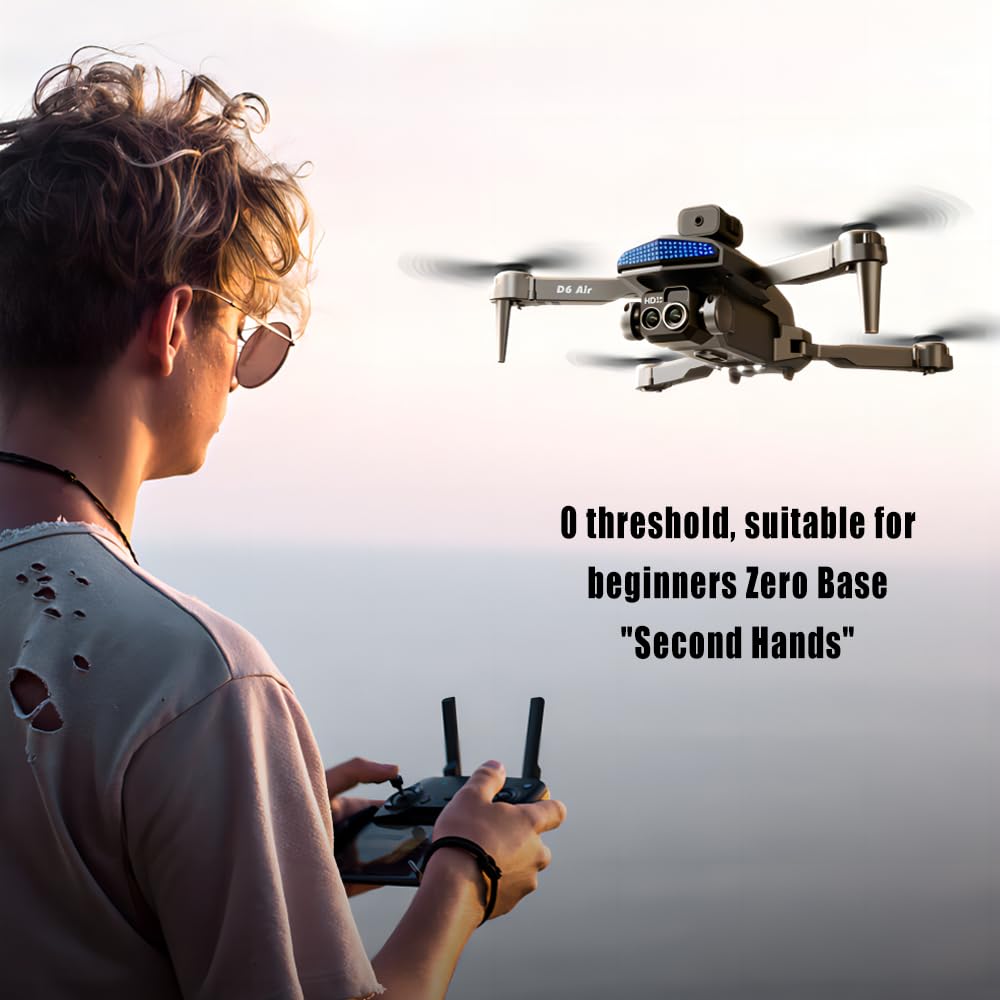 UAV, 540?? Five-way Obstacle Avoidance Remote Control Aircraft, Optical Flow Positioning, Electronically Adjustable Lens, High-definition Aerial Photography Quadcopter, Dual Cameras, Dual Batteries