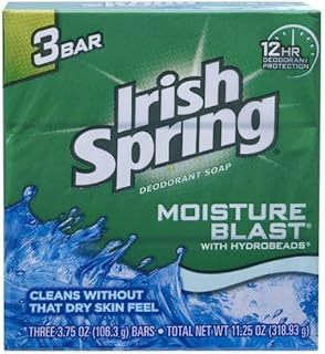 Irish Springs Moisture Blast 3 Pack