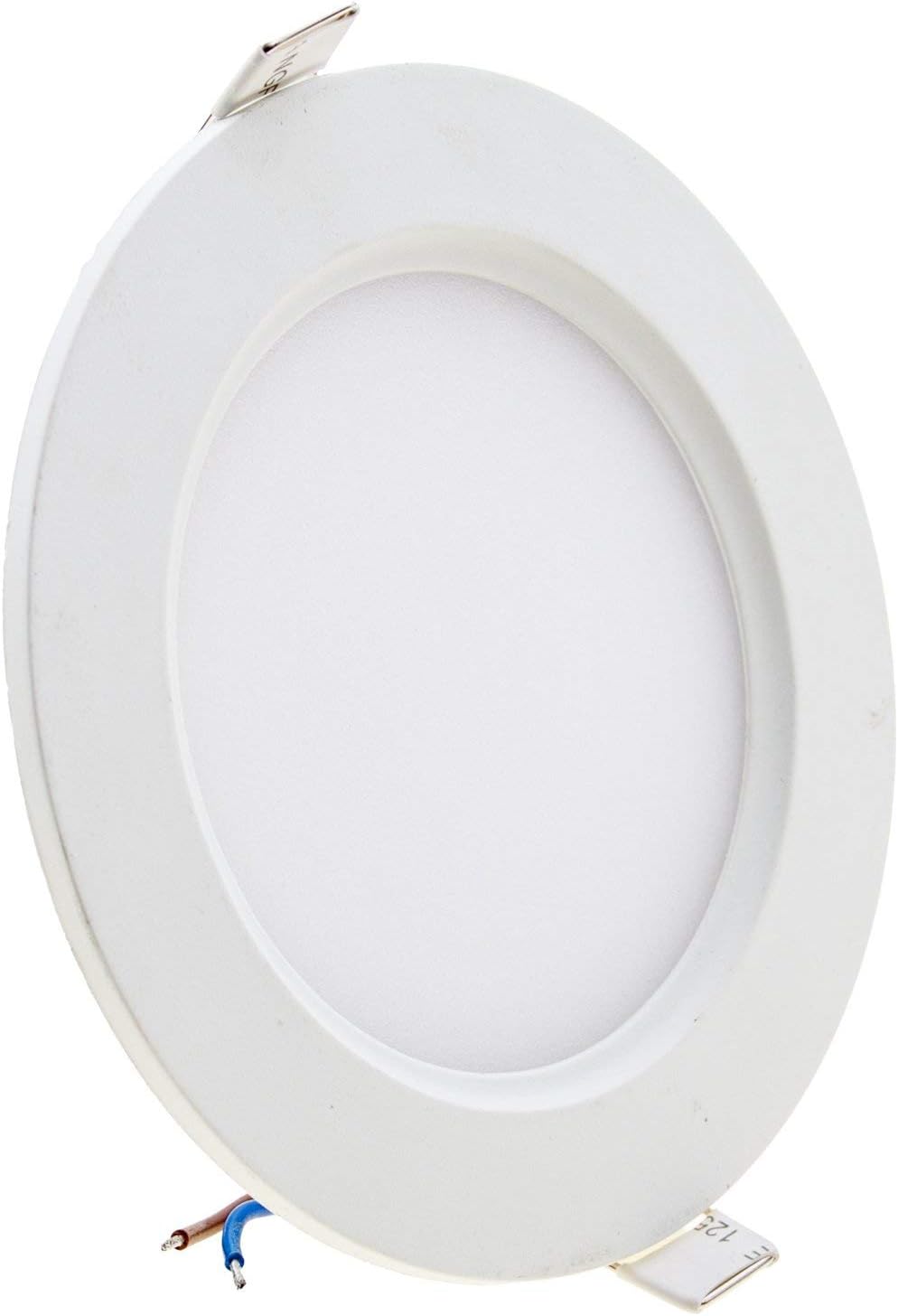 Taloya Star LED Recessed Spot Light, Plastic, 6 W, Warm White, 6 W, 12 cm [Energy Class A]