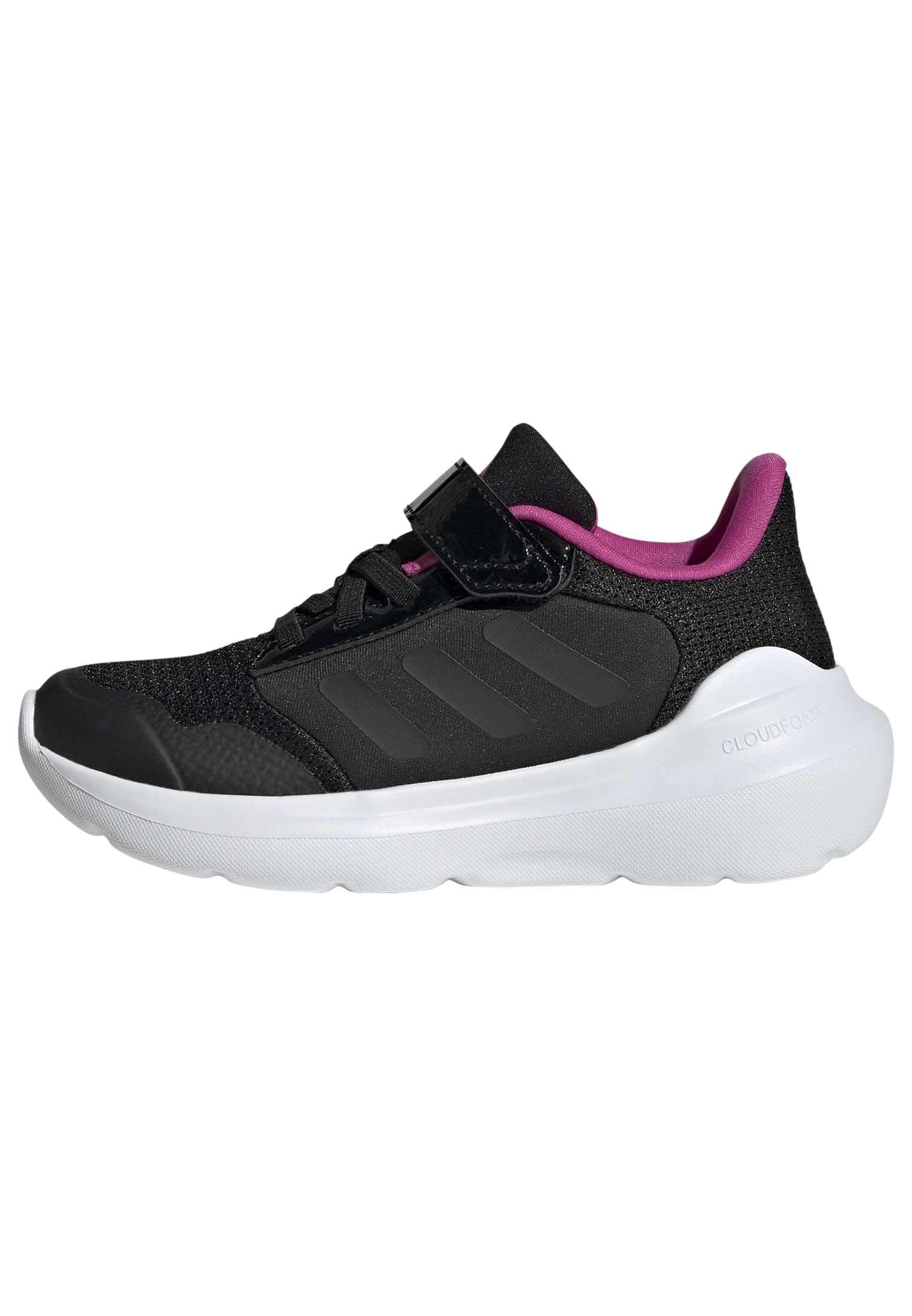 adidas Unisex Kinder TENSAUR Run 3.0 Shoes Children, core Black/core Black/Lucid Fuchsia, 30 EU