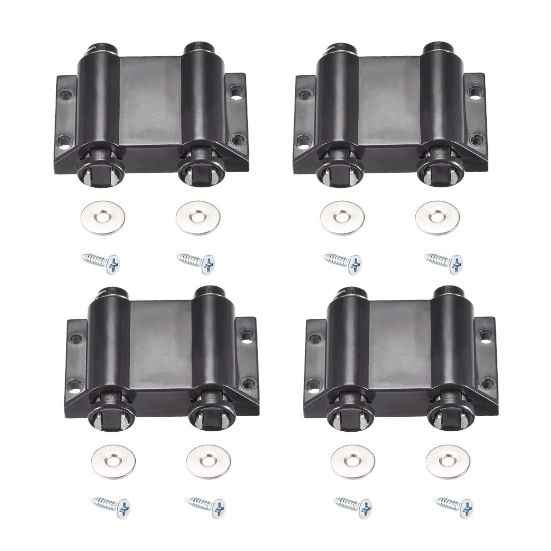 Loquet magnétique double touche uxcell pour ajuster porte armoire mal fermée