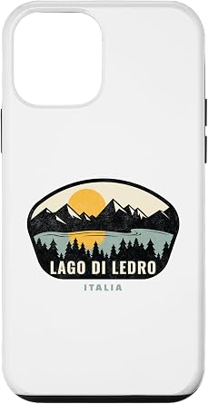 iPhone 12 mini Lago di Ledro Italy Design Vacation Souvenir Case