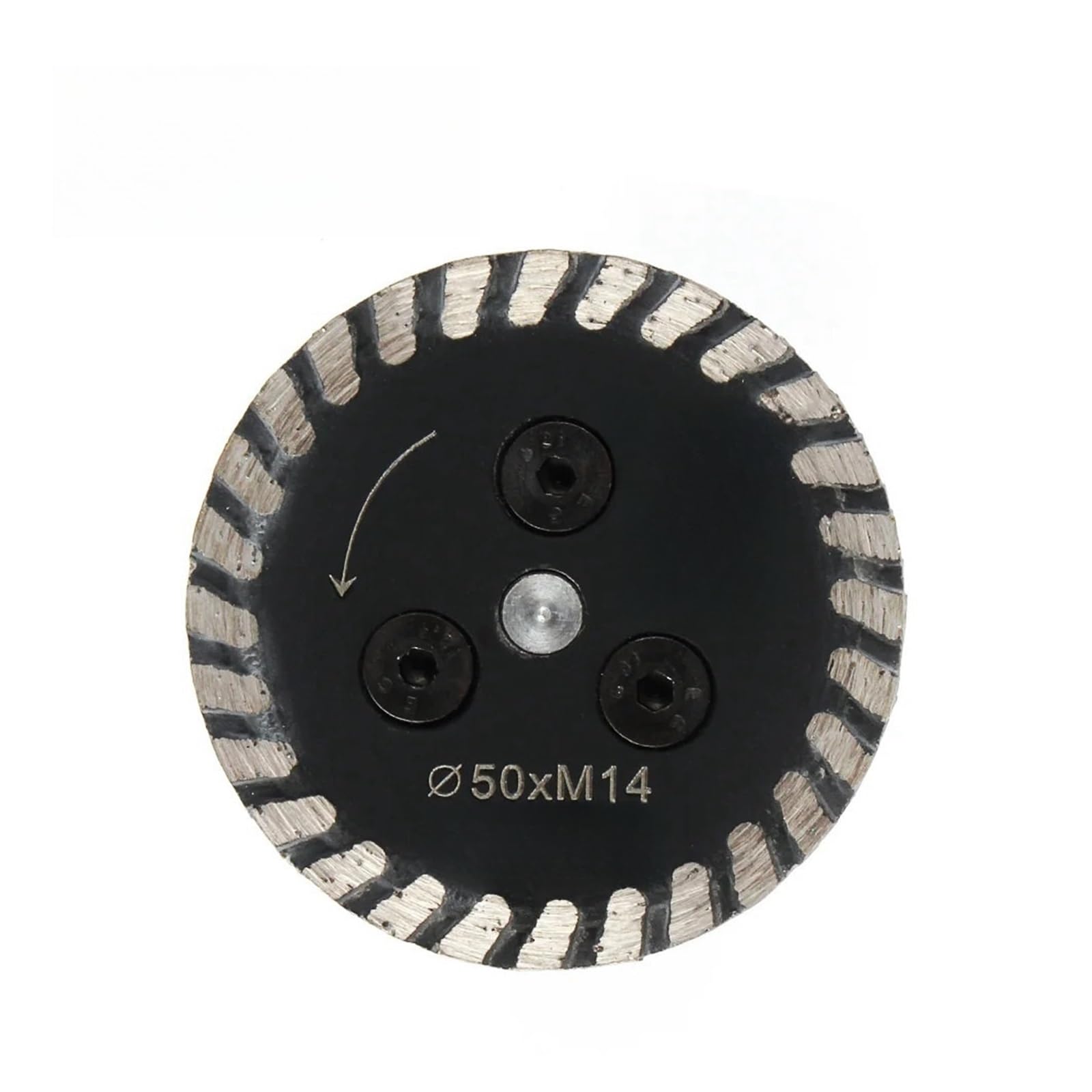 tarcze tnące do metalu, 30/40/50mm tarcza diamentowa z odłączanym kołnierzem M14 5/8-11 tarcza tnąca do grawerowania, rzeźbienia w betonie, granicie i piaskowcu (50MM, gwint 5-8-11)