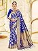 Elina fashion Sarees For Women Banarasi Art Silk Woven Saree Summer Collection l Indian Wedding Traditional Wear Sari (Blue)