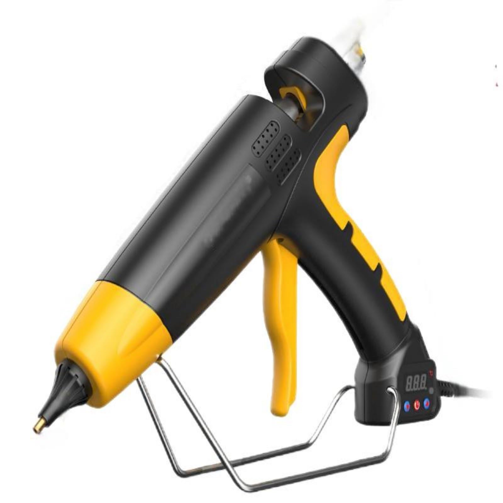 Pistola de pegamento profesional 300/400 W con temperatura ajustable y protección contra sobrecalentamiento pistola de pegamento caliente(300w)