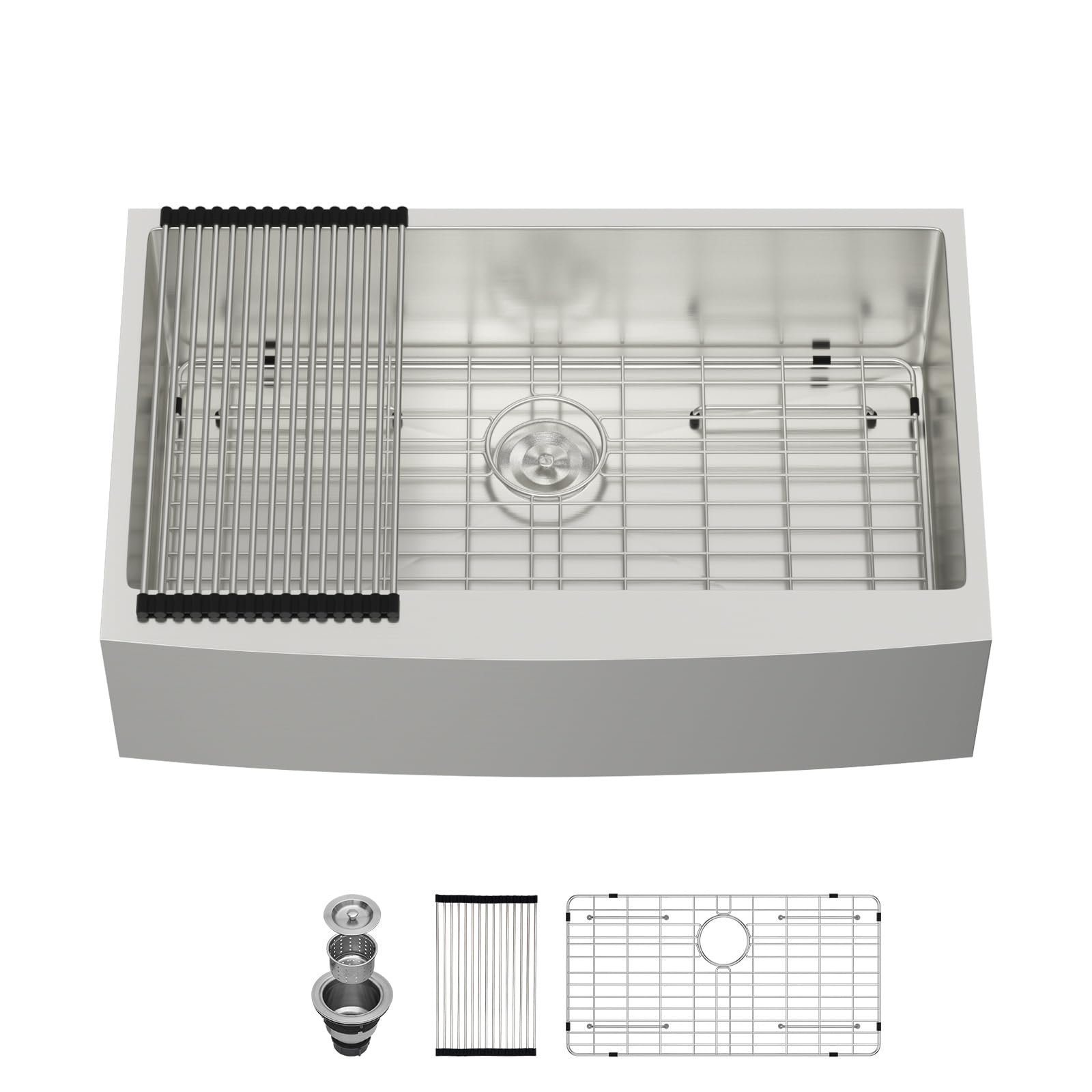 Lordear 30 Inch Farmhouse Kitchen Sink