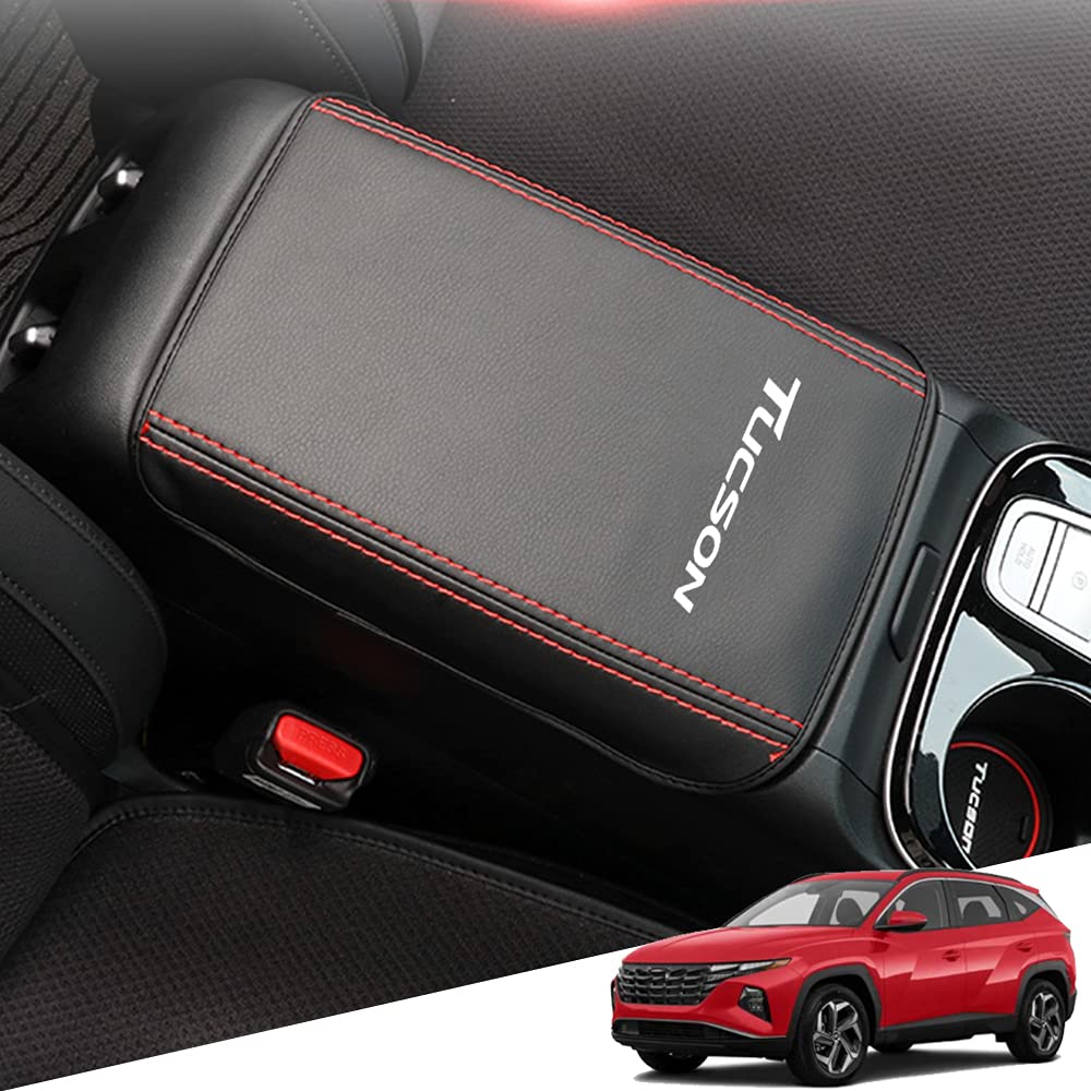 Buy Greatluck Leather Center Console Cover Armrest Pad, Protector