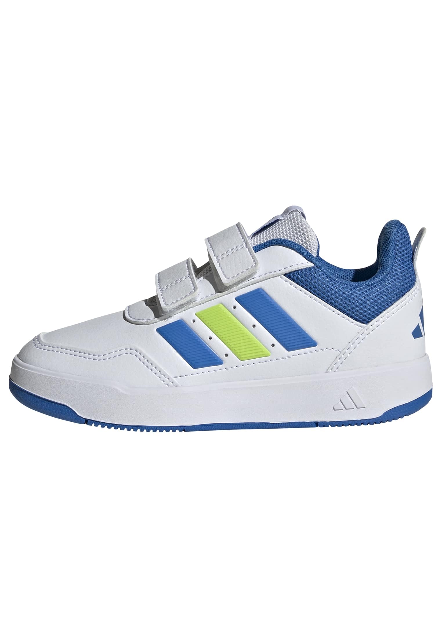 adidas Unisex Kids TENSAUR Sport 3.0 Hook and Loop Shoes Kids, FTWR White/Bright Royal/Solar Slime, 11.5 UK Child