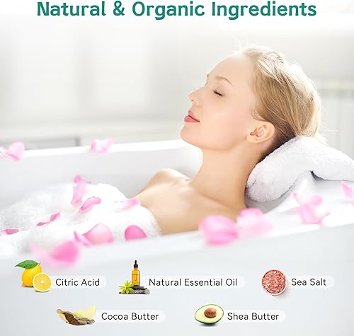 Miniatura 5 de Aofmee Bath Bombs - 8 Bath Bombs for Women & Kids, Natural Spa Fizzy Bathbombs, Skin Moisturize Bubble Bath, Valentines Mothers Day Birthday