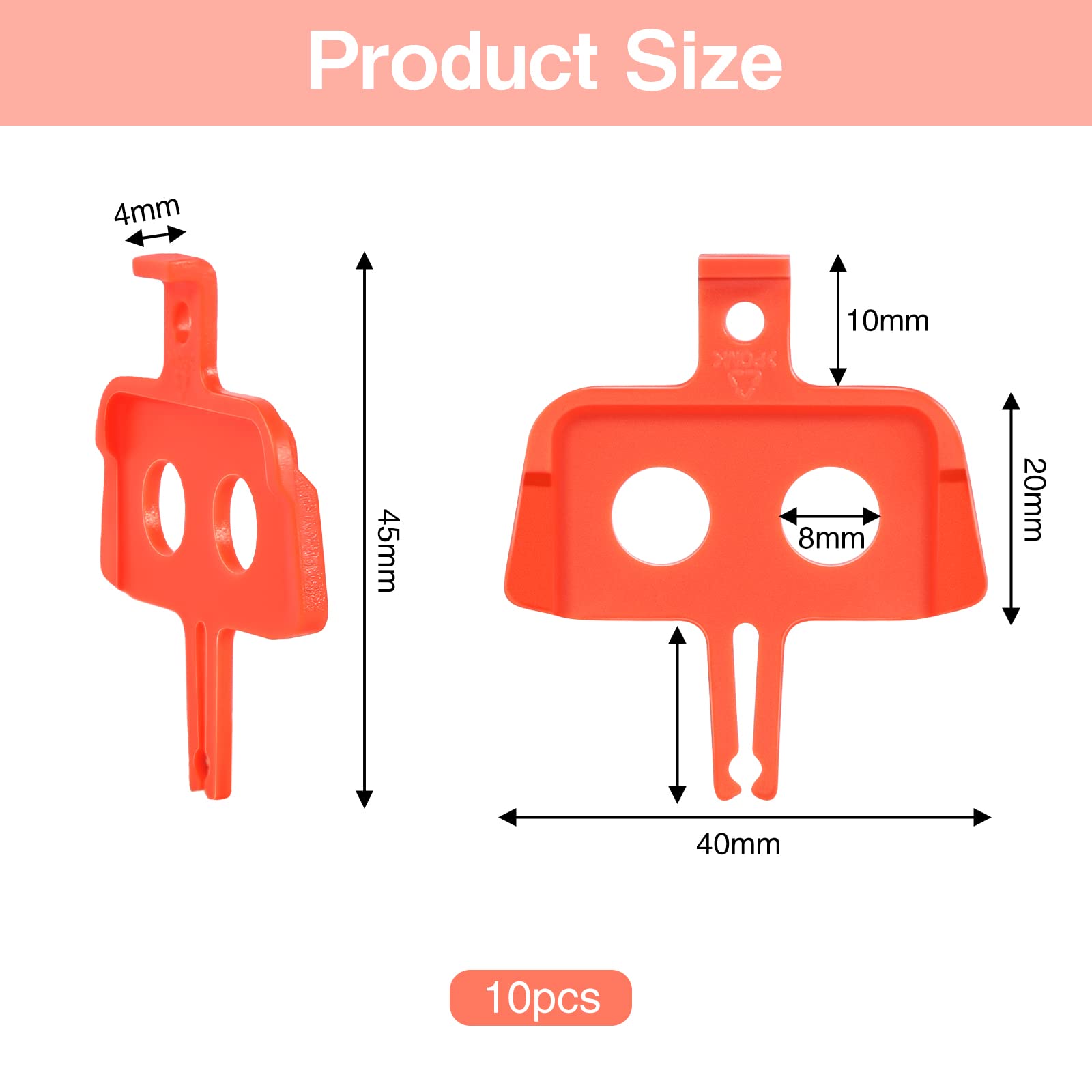 5 Cales De Protection Pour Freins à Disque Hydraulique – Outil De Réparation VTT/route, Léger Et Portable