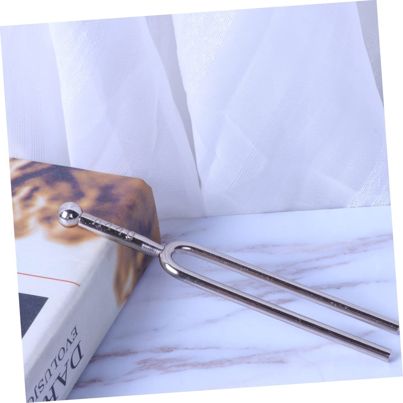 440Hz Tone Fork with Ball Handle Precision Tuner for Violin Guitar