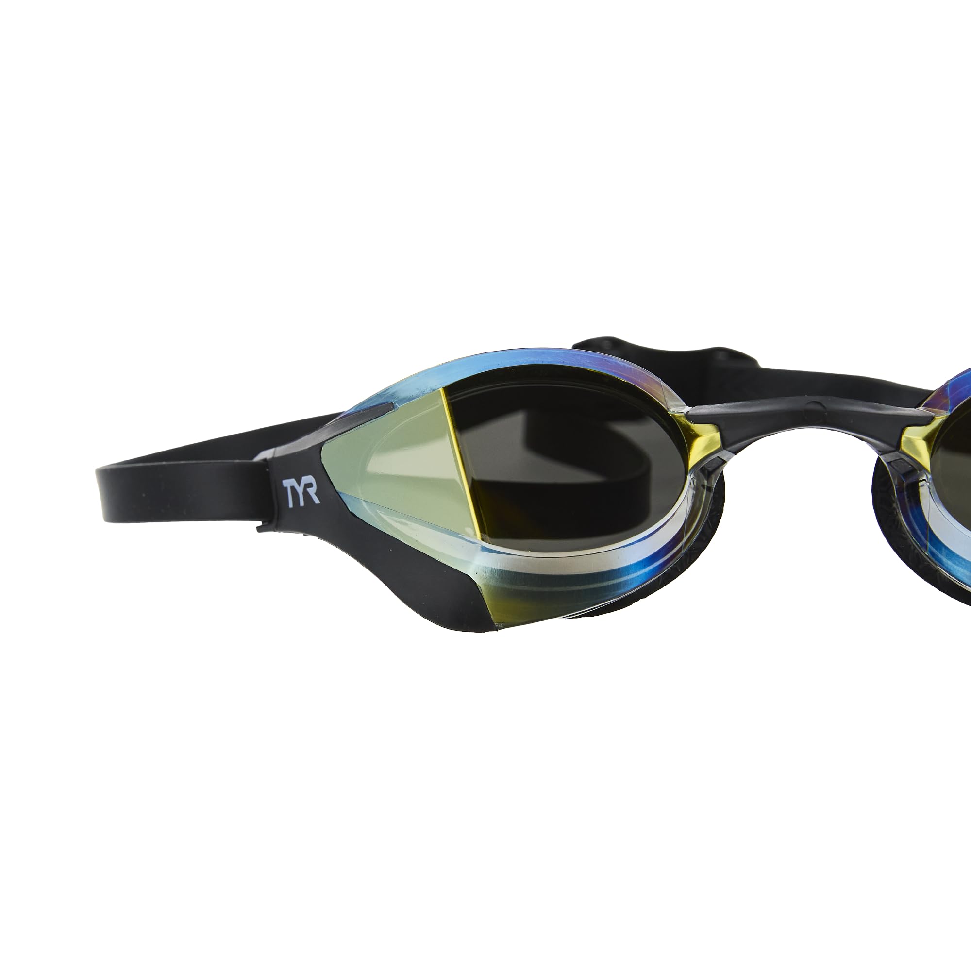 TYR Unisex Tracer X Razor Racing Swim Goggles TRACER X RAZOR MIRRORED ADULTFIT (1er Pack)