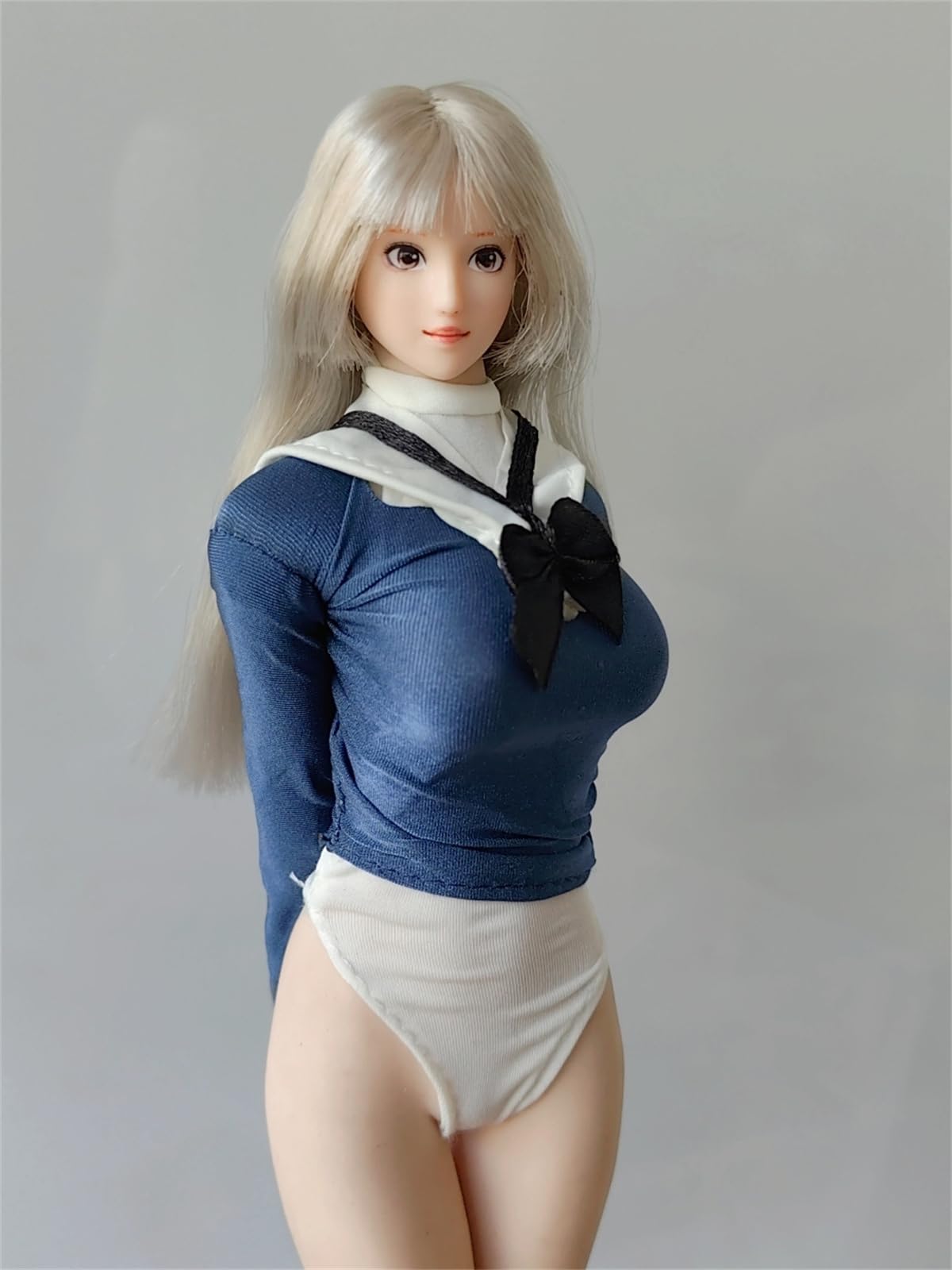 Amazon.co.jp: 1/6頭の彫刻アニメ美女少女レオタード12「女性PH TBL UD