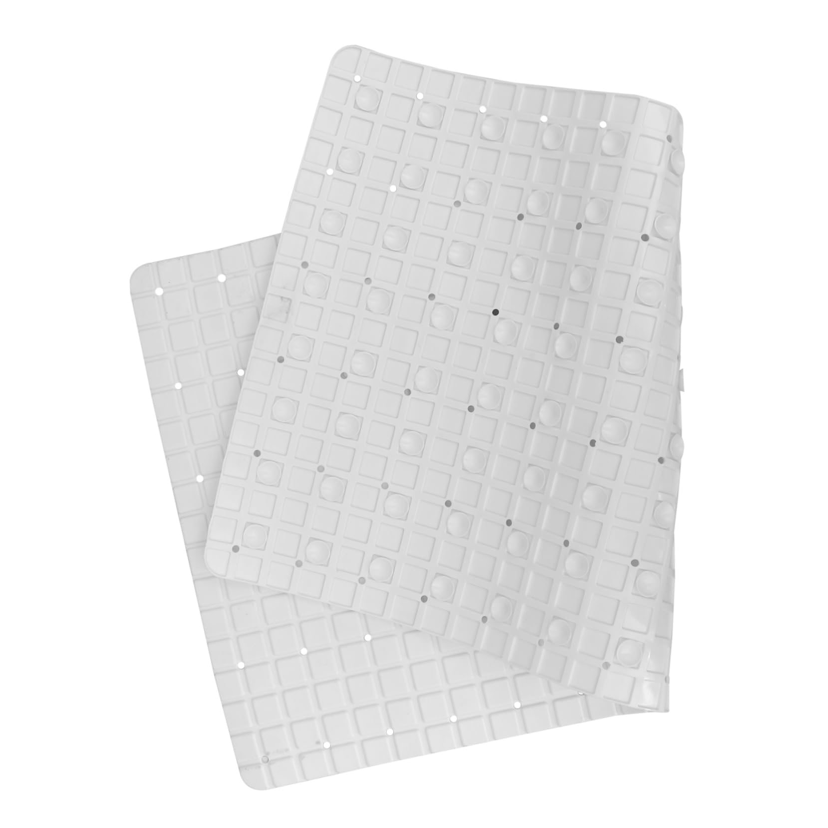 Tapis de bain antidérapant PVC blanc ventouse douche piscine Cabilock