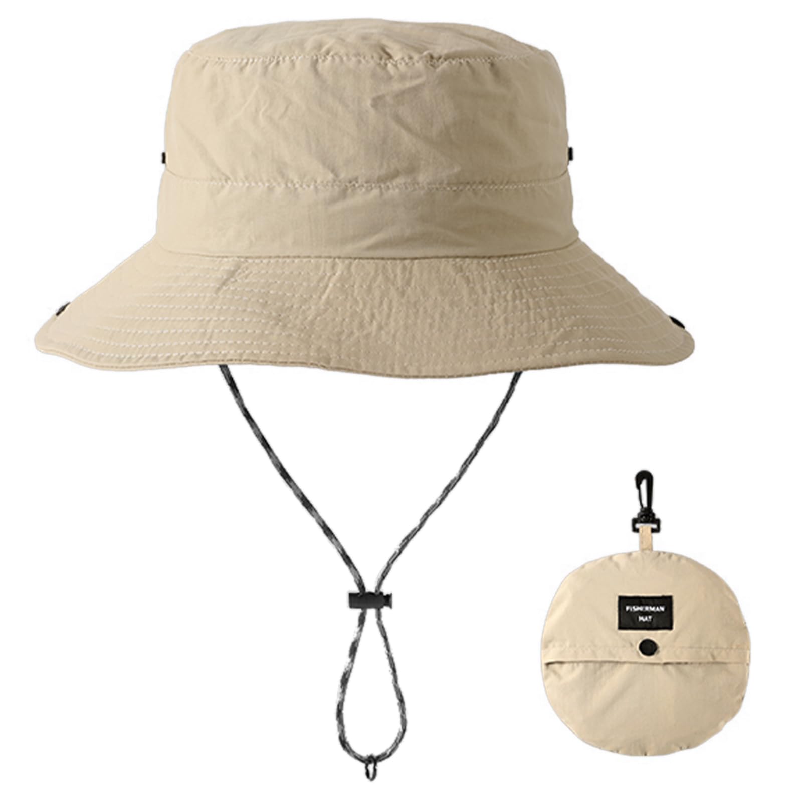 Bucket Hat Foldable Boonie Hat UPF 50+ Sun Protection for Urban Outdoor Beach Fishing Summer Safari Hiking Men Women