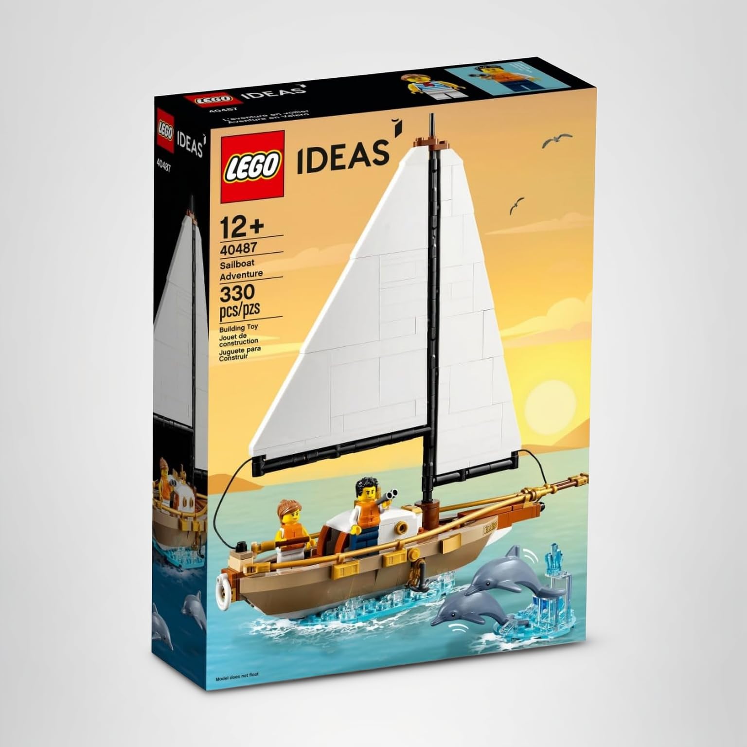 Amazon.co.jp: レゴ（LEGO) IDEAS レゴヨットの冒険 40487 : おもちゃ