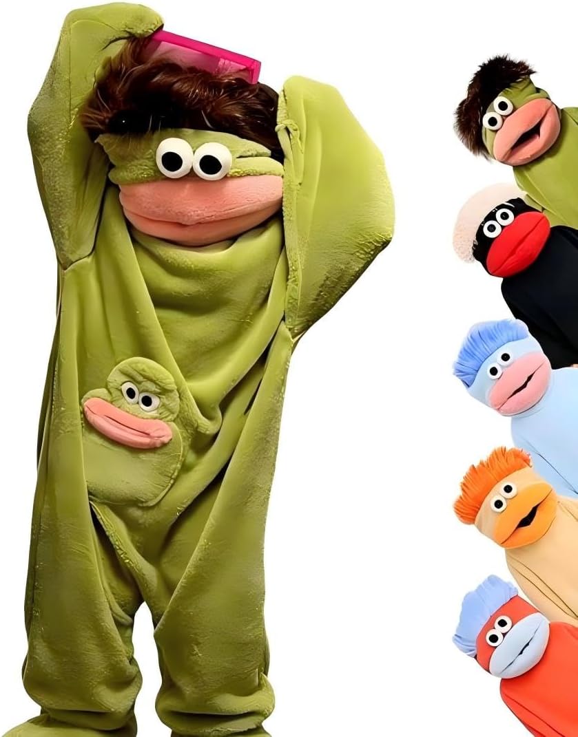 Big Mouth Monster Onesie Adult Plush Cozy Fleece Loungewear