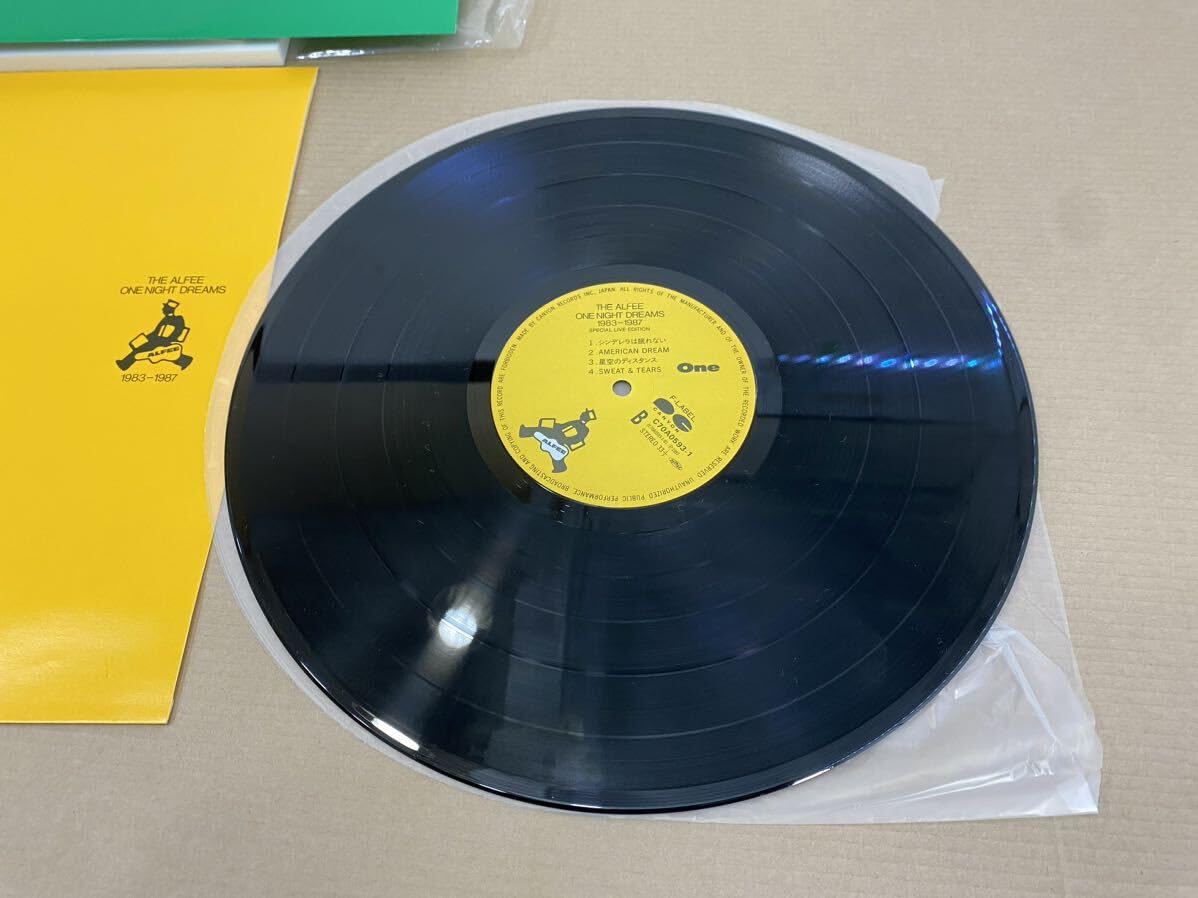 ワン・ナイト・ドリームス 1983～1987 スペシャル・ライヴ・エディション Amazon.co.jp: レコード THE ALFEE ONE NIGHT DREAMS 1983-1987