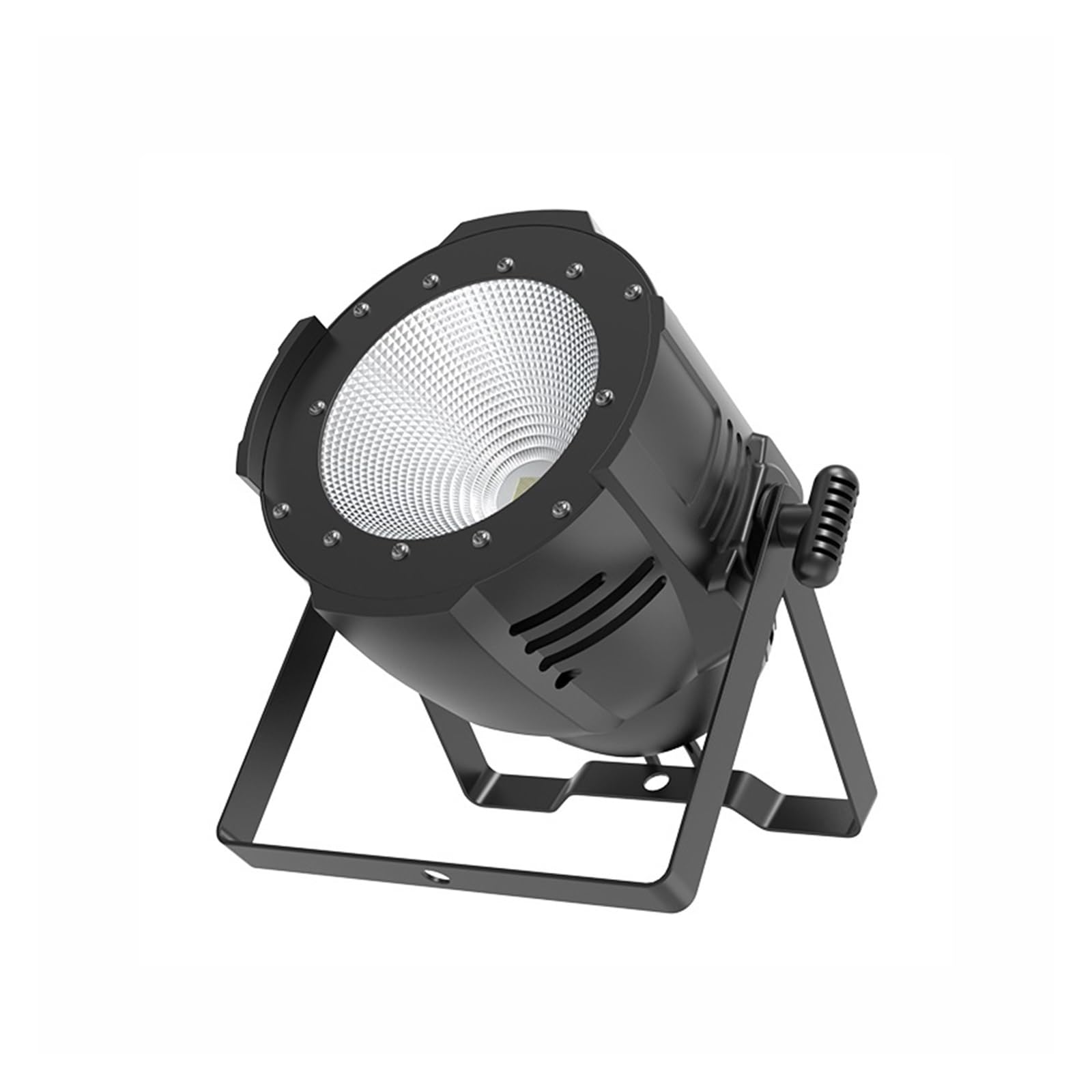 Luci stroboscopiche per DJ, luci da palco, LED Par COB 200W Tende bianche standard Illuminazione Custodia in alluminio DMX512 Luce da palcoscenico Teatro Chiesa Concerto DJ Light Spettacolo di luci fa