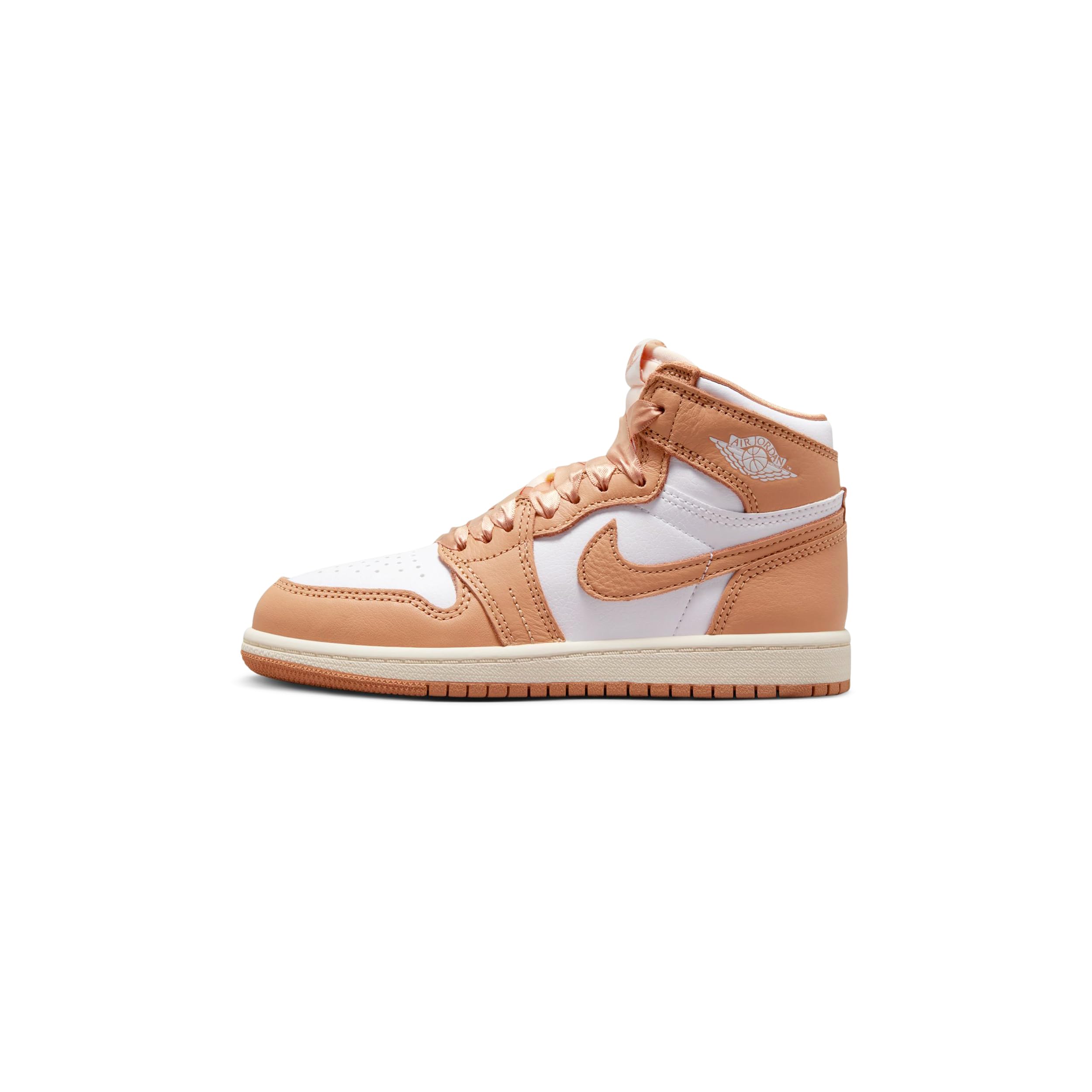 Jordan Little Kid's 1 Retro High OG Praline/White-Sail (FN6621 201) - 11.5