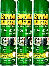 3- Produto Para Limpar Tênis Sapato Espuma Mágica Pro Auto