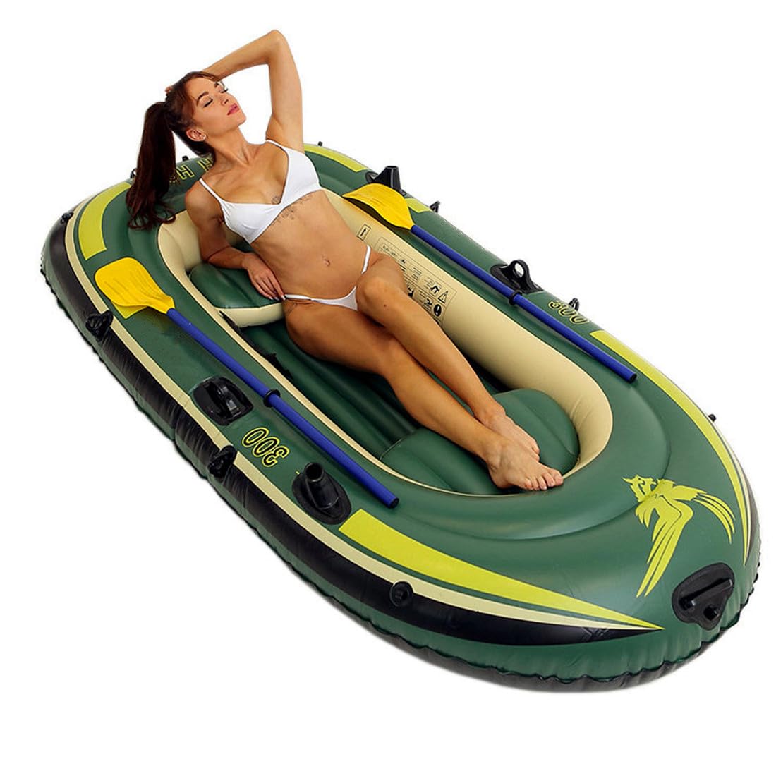 Kayak Gonfiabile Accessori Piscina Gonfiabili Piscina Materasso Barca Gonfiabile Mare Gommone Gonfiabile Gommone da Mare Canotto Gonfiabile 4 Posti Gommone da Pesca Canoa Gonfiabile 2 Posti