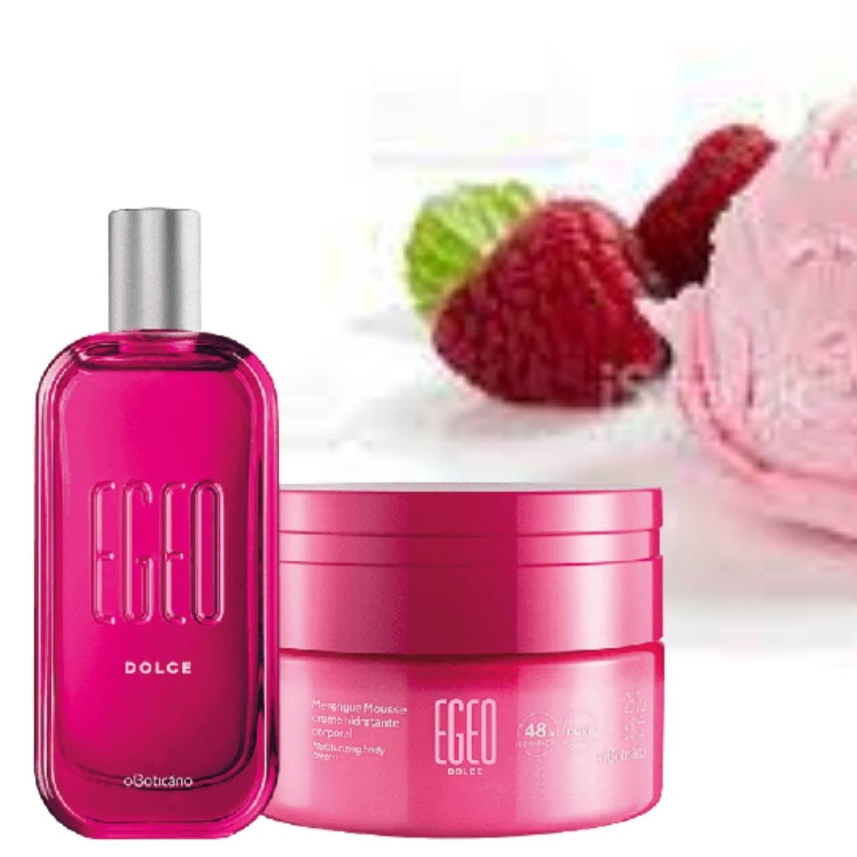 Boticario Egeo (Dolce) - Hidratante Corporal Em Creme Merengue Mousse 250 Gr