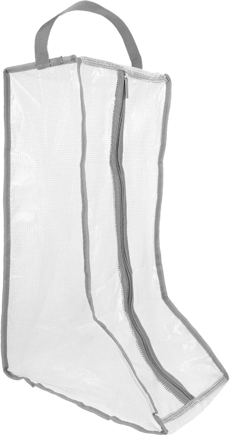 Boots Storage Bag Waterproof Shoe Organizer Pouch Large Capacity Dustproof Bag for Home Use Portable Travel Shoe Storage for Men and Women