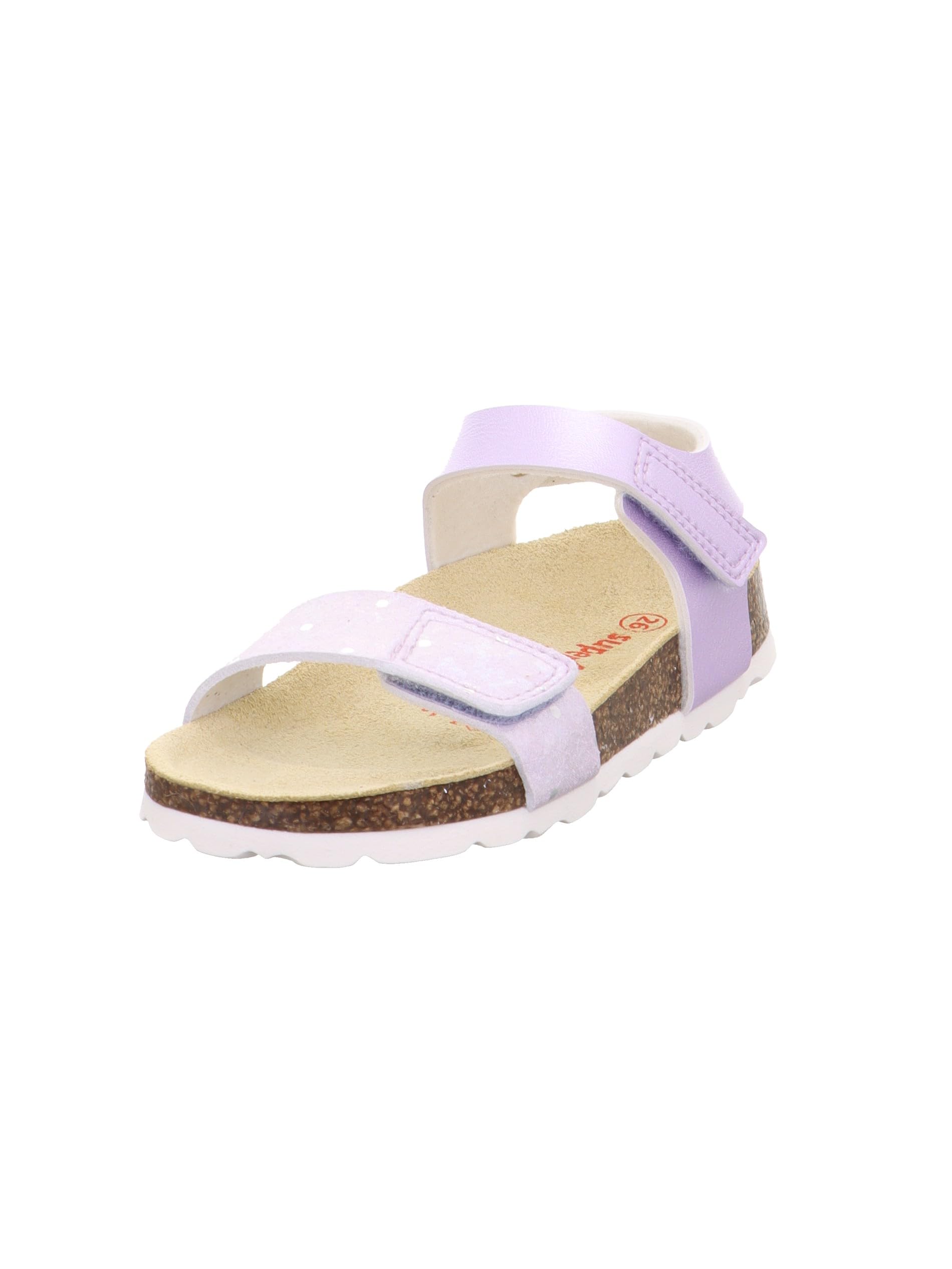 Superfit 1-000123 Girls' Footbed Slippers, Purple 8510, 24 EU