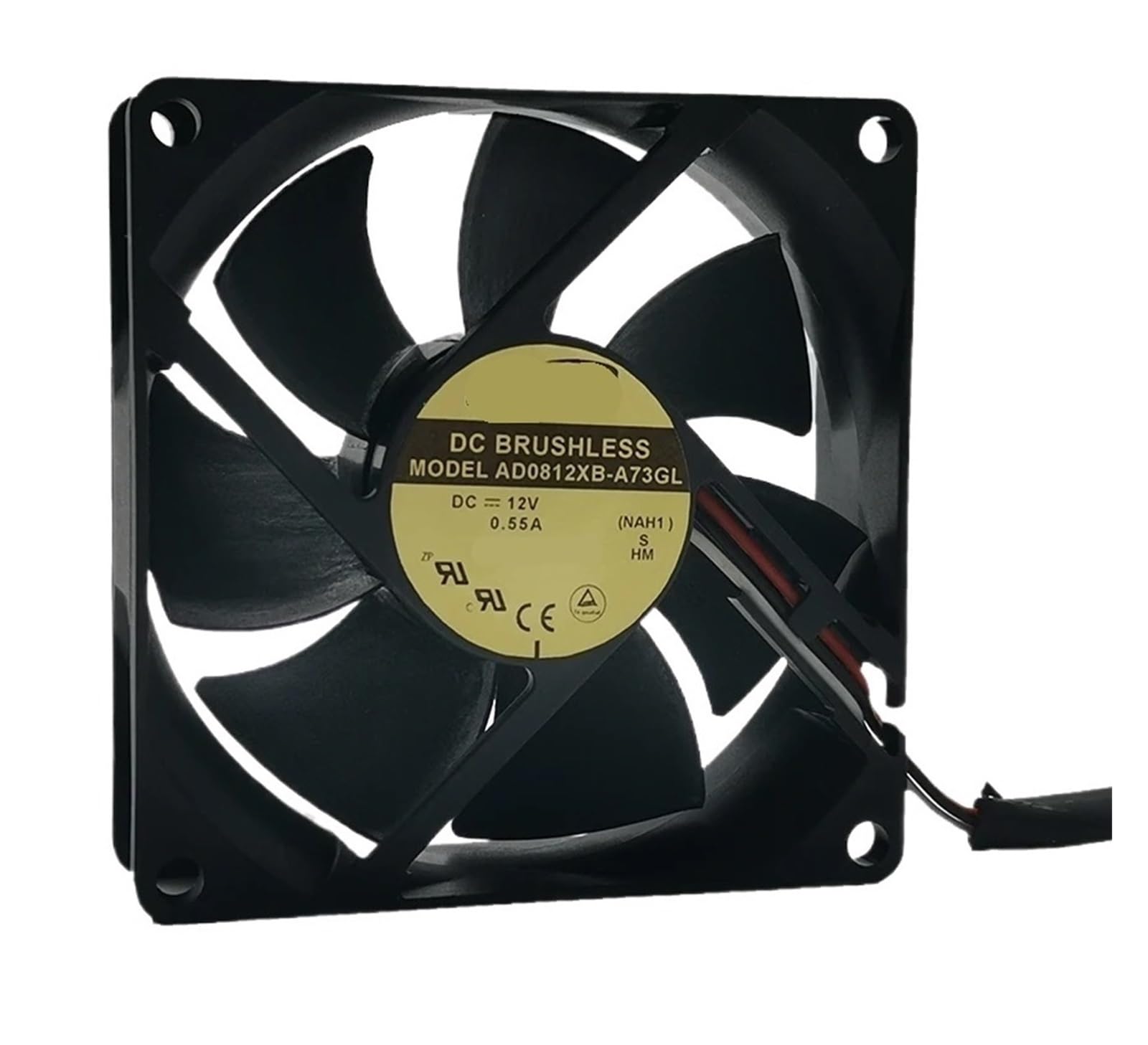 Gjexxptst One Color Ad0812xb-A73gl 12V 0.55A 8025 8Cm 80Mm Cooling Fan