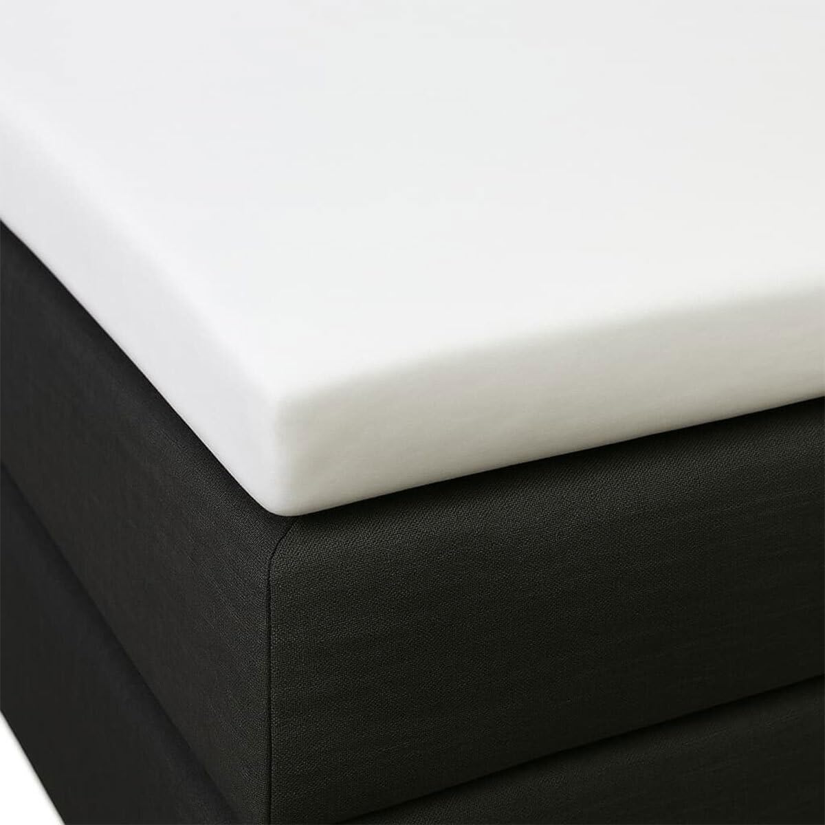 G BETTWARENSHOP wasserdichte Topper Moltonauflage 200x220 cm, für 4-10 cm Höhe