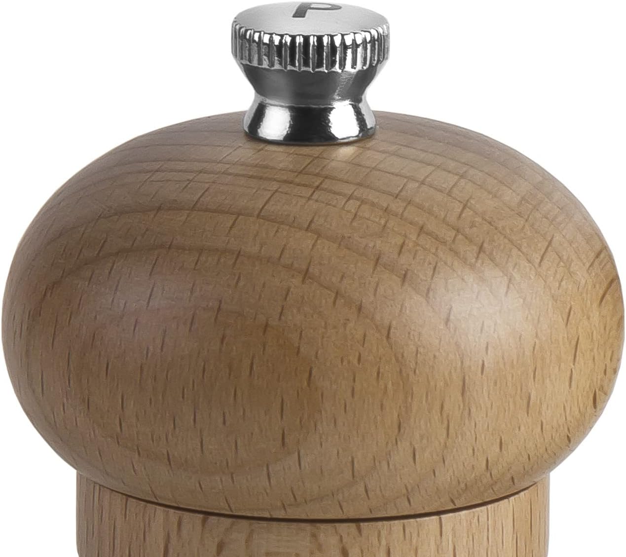 Cole & Mason Beech Capstan A8 Pepper Mill, 200mm, Adjustable Grind Precision+ Mechanism, Beech Wood, Single, Includes 1 x Pepper Grinder