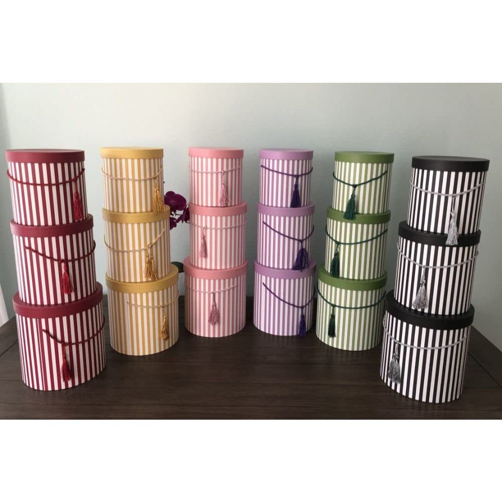 Amazon.com: UNIKPACKAGING Premium Quality Round Flower Box, Gift