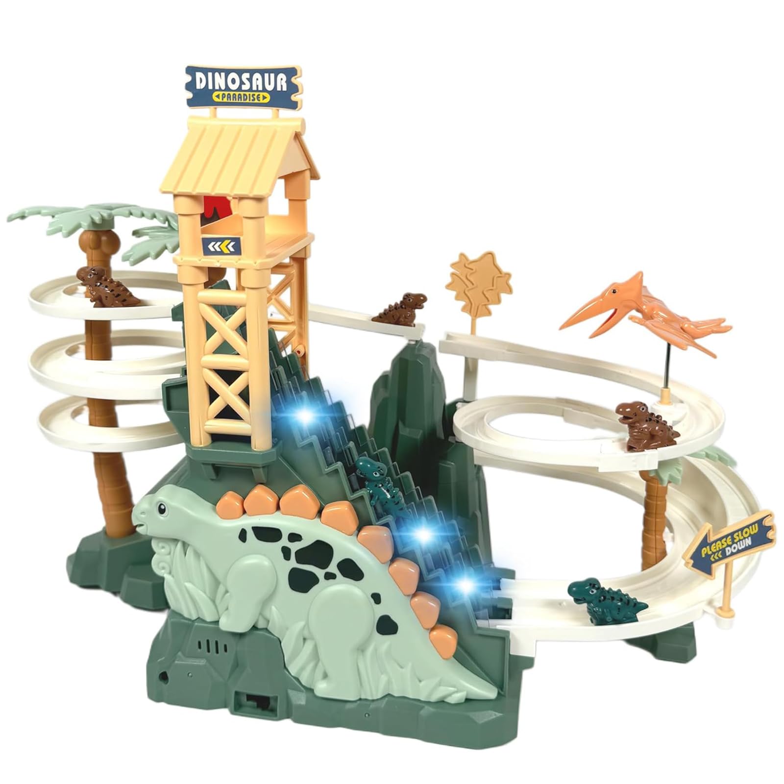 Vingtank Dinosaur Chasing Race Track - indoor climbers and play structures | Mubboo