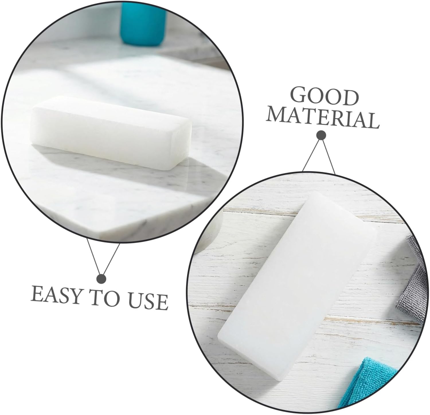 Stone Polishing Wax for Marble and Granite 4pcs Solid Paraffin Wax Blocks for Stone Surface Restoration and Maintenance in Kitchen and Home