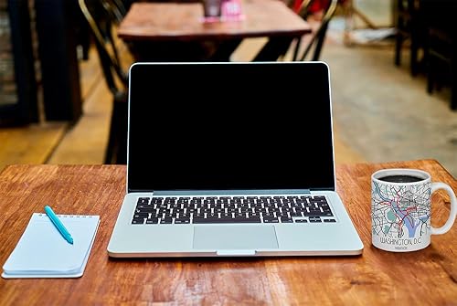 Miniatura 325 de TJ Originals Marine Corps Trail - Taza de café de cerámica de 11 onzas, regalos motivacionales para hombres, recuerdo de camino de maratón, regalo