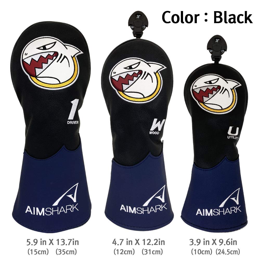 Amazon.co.jp: AIMSHARK Mark ゴルフヘッドカバー ドライバーカバー