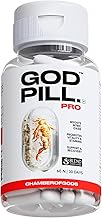 Chamberofgods Godpill Pro | Ashwagandha, Ginseng, Safed Musli & more Capsules for Men | 60 Capsules | Supports Vitality & Performance
