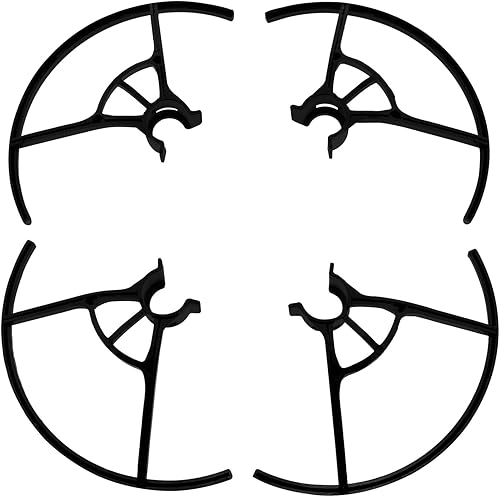 Lovelysp-Protector de choque para DJI Tello Drone Hélice Protector de Hélice Negro Cuchilla Dron Protector de Hélice-1 Juego