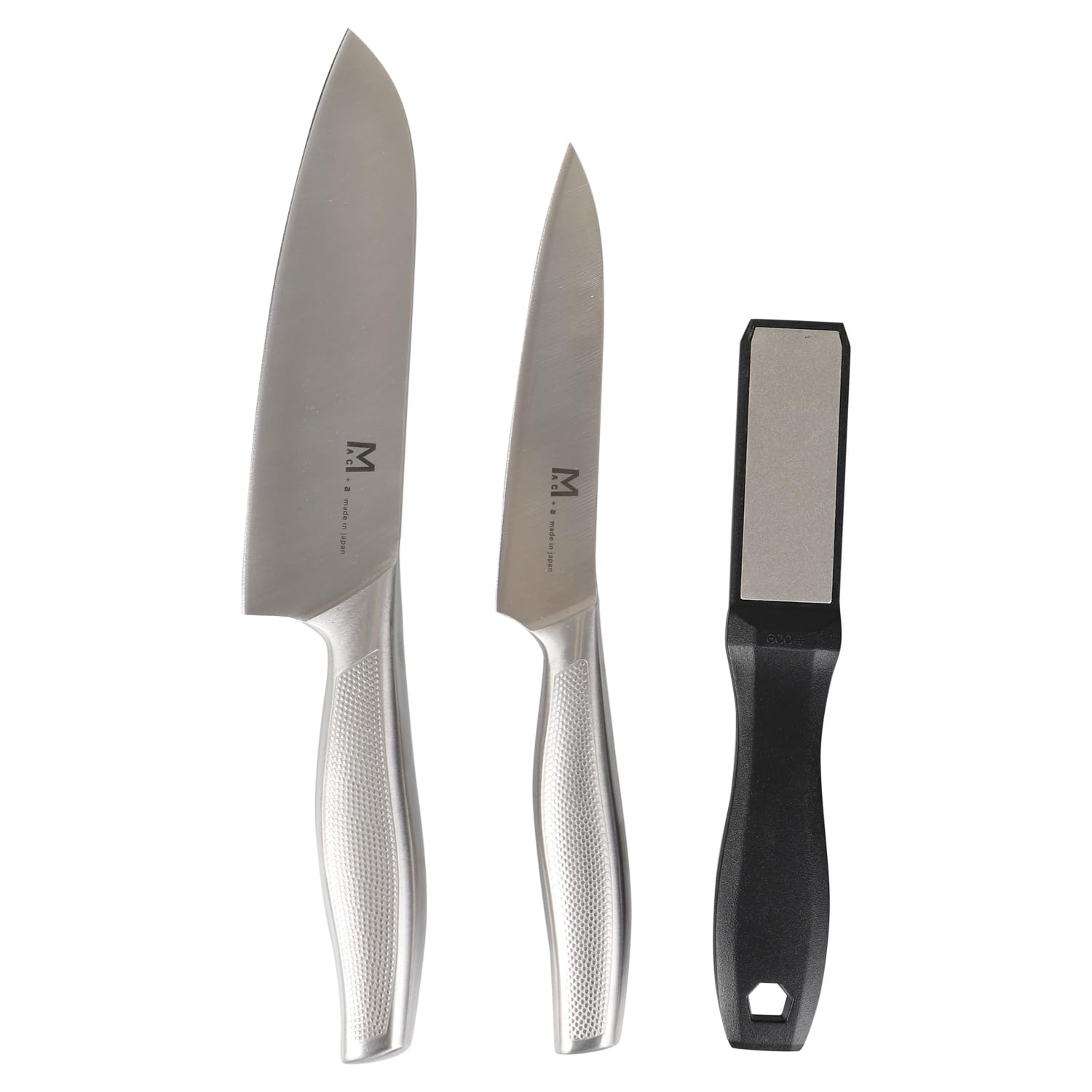 美品 Mac+a ステンレス 三徳包丁 3点セット Amazon | MAC+a ステンレス 包丁 (三徳・ペティナイフ) ダイヤモンド