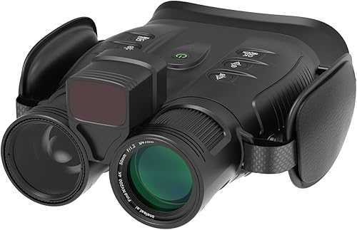 oneleaf.ai Encuentra NV200 LRF 1.969 in 4K Digital DayNight Vision Binoculares con telémetro láser