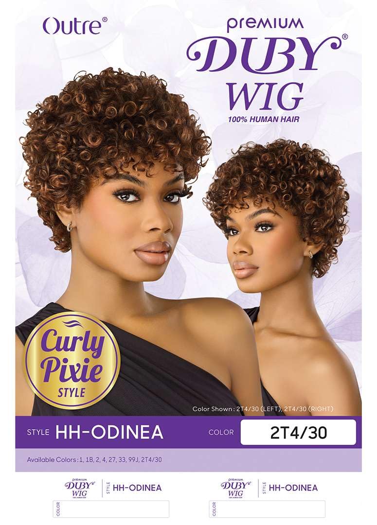 Outre Duby Wig - Human Hair - Odinea (DARK BROWN 2)
