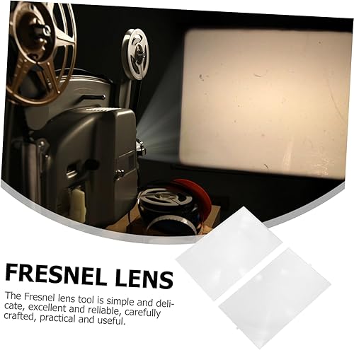 Miniatura 3 de 2 unids Fresnel lente Fresnel lente para proyector Lupa Proyector Herramienta Fresnel Lente Pantalla Lupa Pantalla Proyector Monitor para PC Útil