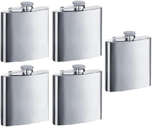 Miniatura 4 de Gifts Infinity - Petaca de acero inoxidable de 8 onzas, personalizable para padrino de bodas y dama de honor, grabada, Acero inoxidable