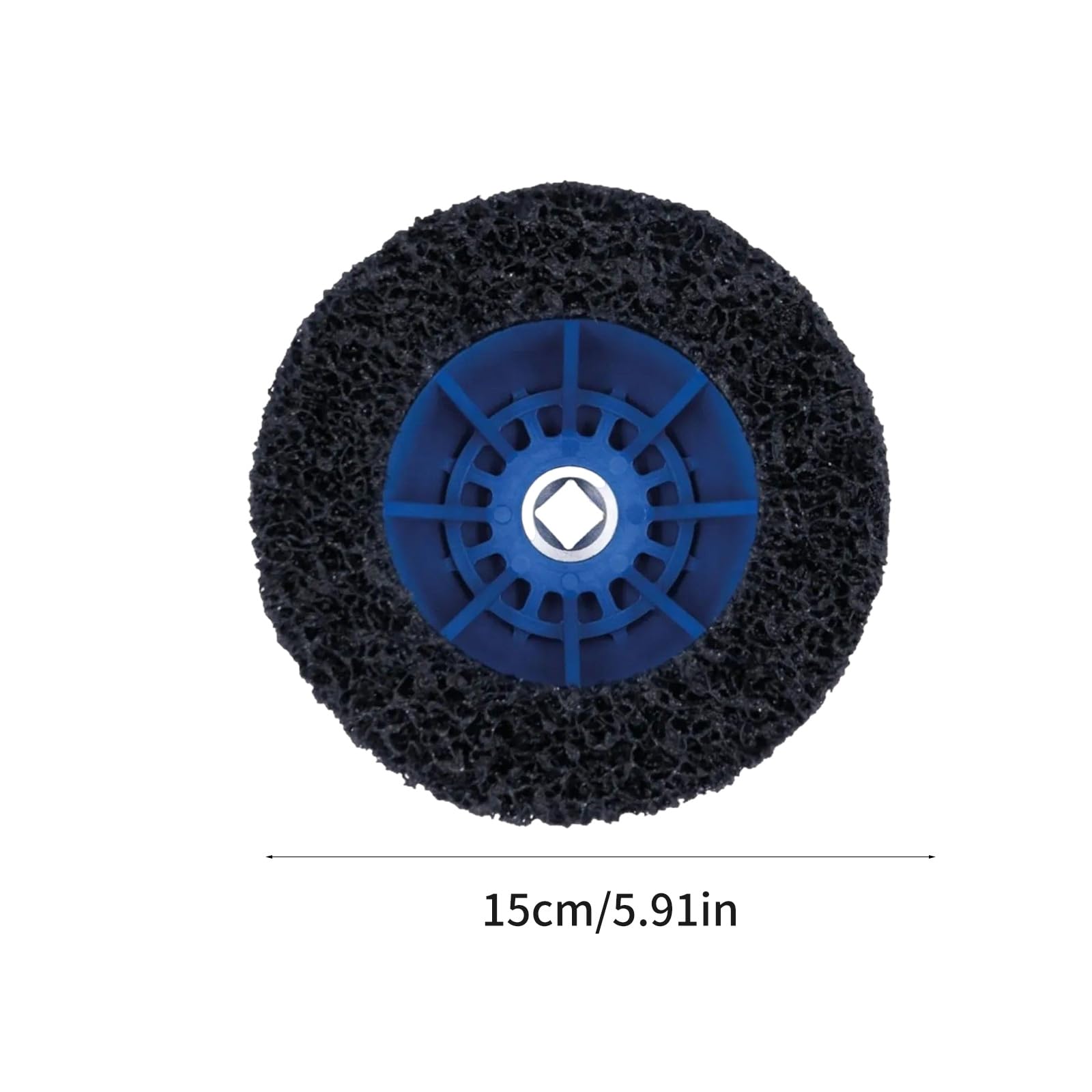 Kit de nettoyage central professionnel haute performance pour roue de 150 mm pour entraînement 1/2", outil électrique, disque abrasif adapté