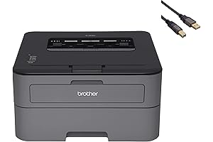 BROAGE HL-L2320D Printer with Cable: Affordable Monochrome Laser Printing for Home and Office!
