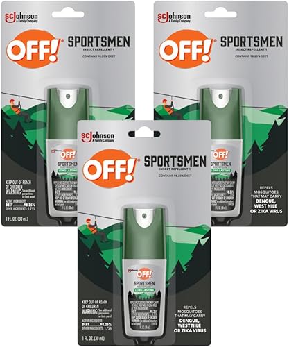 OFF! Deep Woods - Aerosol para insectos, 1 onza (paquete de 3)