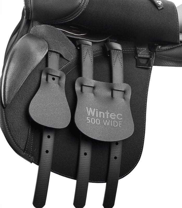 Wintec XXL 500 Wide Cair extra weit schwarz 42cm 16,5" - 46cm 18"