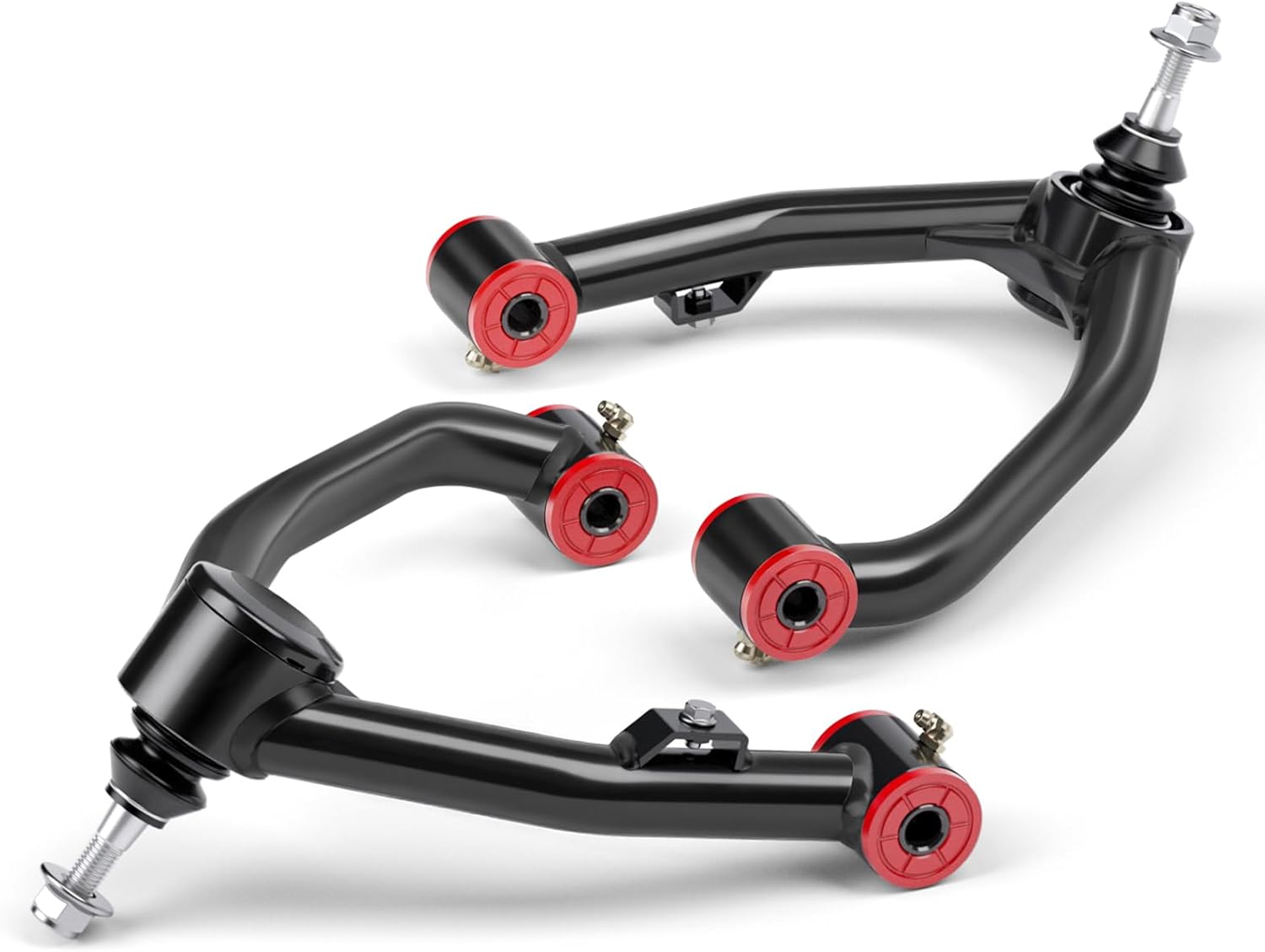 2-4" Lift Upper Control Arms for 07–18 Chevy Silverado 1500/GMC Sierra 1500 6 Lug, Chassis & Suspension Control Arm Kit with Ball Joints Fits Tahoe/Yukon/Suburban 1500, Replaces OE Stamped Steel Arms