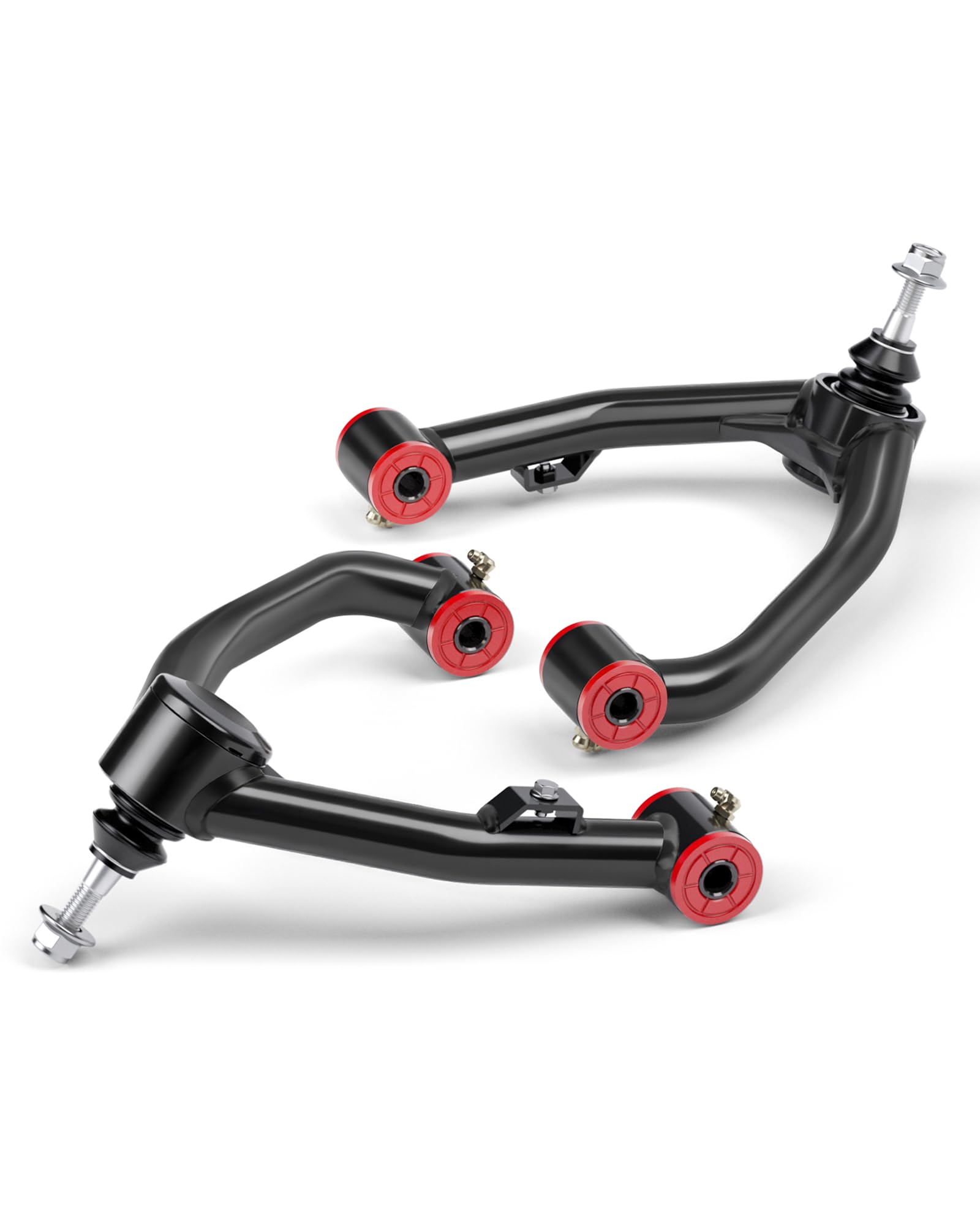 2-4" Lift Upper Control Arms for 07–18 Chevy Silverado 1500/GMC Sierra 1500 6 Lug, Chassis & Suspension Control Arm Kit with Ball Joints Fits Tahoe/Yukon/Suburban 1500, Replaces OE Stamped Steel Arms